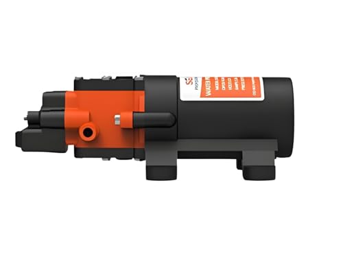 SEAFLO 21-Series Water Pressure Diaphragm Pump - 12V DC, 1.2 GPM, 35 PSI with Adjustable Pressure Switch, Self-Priming, Quiet Operation for RV, Boat, and Off-Grid Applications thumbnail 8