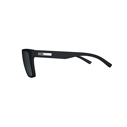 Óculos de sol Floyd HB AdultoUnissex Preto Matte/Cinza Único
