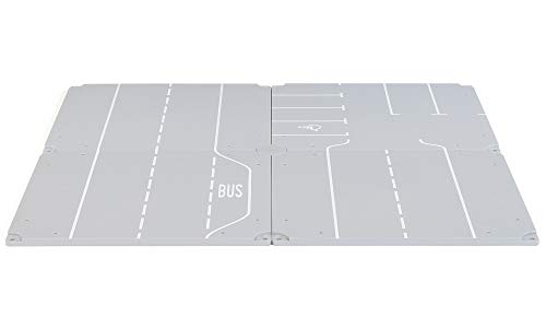 Preisvergleich Produktbild SIKU 5599 - Parkplatz und Geraden, Kunststoff, Vielseitig einsetzbar, Inkl. Aufkleberbogen, grau