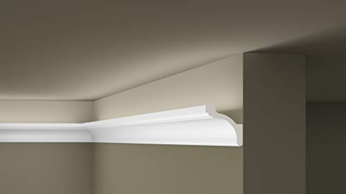 Corniche Z20 ARSTYL plafond moderne | Moulure polyuréthane NMC de 2m - 7