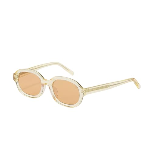 Lunettes de soleil ovales en acétate pour vos terrasses et sorties en ville