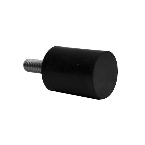 RS PRO Natural Rubber Vibration Damper Male Thread Only Size M14 Diameter 80 mm x 75 mm