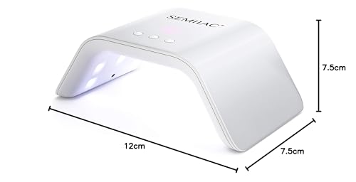 Semilac UV LED Lamp for Gel Nail Polish, White, 36W - Image 4