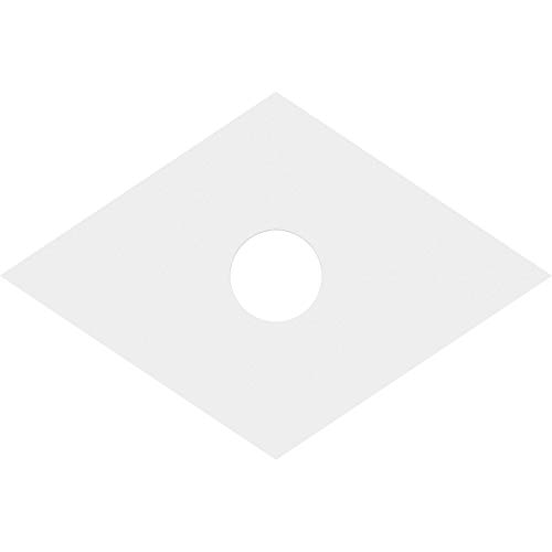 Image of Ekena Millwork CMP30X20DD-05000 Diamond Architectural Grade PVC Contemporary Urethane Ceiling Medallions 30 inchW x 20 inchH x 5 inchID x 10 1 /2 inchC x 1 inchP