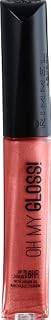 Rimmel Oh My Gloss pielęgnujący błyszczyk z olejem arganowym, trwały błyszczyk do ust z witaminą E, nr 100 - Love Bug