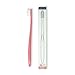 Geldis® Spazzolino Ortodontico per Igiene e Pulizia di Protesi Dentarie Mobili, Apparecchi e Bite Trasparenti, Testina con Setole in Silicone (Rosa)