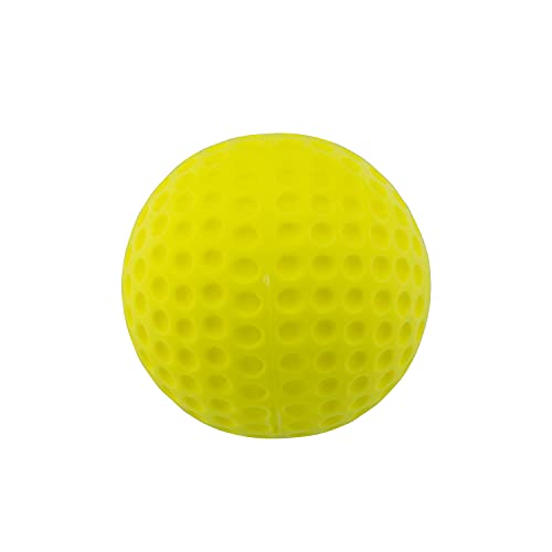 Ballon de baseball moulé résistant jaune optique CHAMPRO - 5