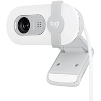 Logitech Brio 100, cámara Web Full HD para reuniones y Streaming