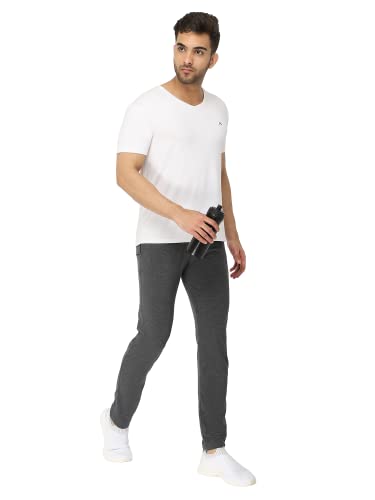 Image of DYCA by Bodycare Men's Cotton Track Pant - Casual Straight Fit Sports Joggers for Gym, Running, Workout, Lounge Wear for Men