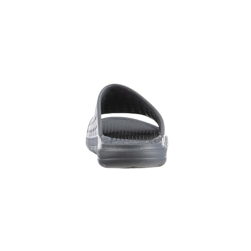 Image of Totes Men's Everywear Slide Sandals Lightweight Waterproof Comfort Slides with Cushioned Footbed for Pool, Beach & Everyday Wear