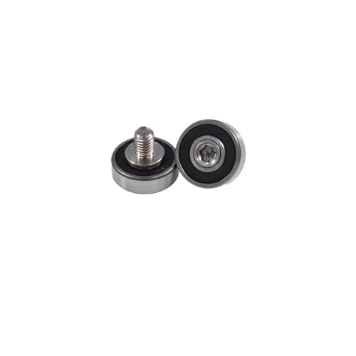 Roue de guidage filetée JS600026-8C2L10M8 avec roulement externe