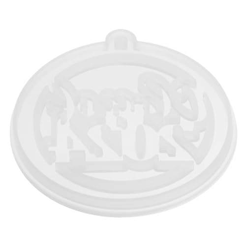 Holibanna Silicona para Llaveros Diy Ornamentación Personalizada de Limpiar y Almacenar para Decoración de Mochilas o Pendientes de Bolsas Color Transparente