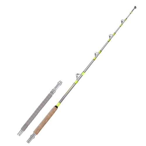 Fiblink 1-Piece/2-Piece Saltwater Offshore Trolling Rod Big Game Rod Conventional Boat Fishing Pole thumb #5