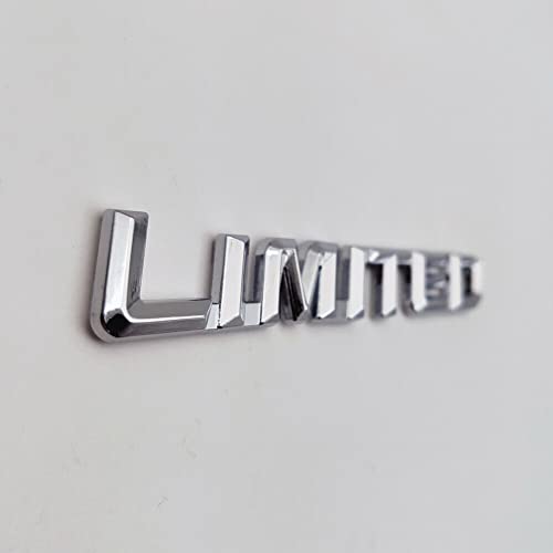 Chrome Metal Limited Edition Luxury Sport Car Emblem Badge Trunk Decal Sticker (1Pc) #TOP2