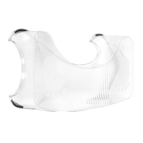 Tabouret moderne chic transparent en PET haute résistance épuré