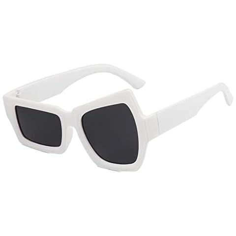 LOVIVER Retro Asymmetric Party Sunglasses Cover
