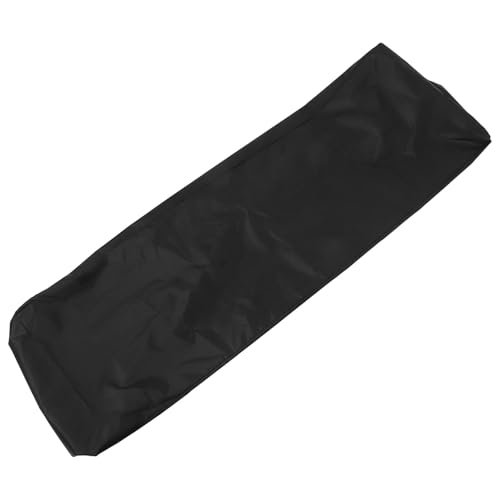 Housse de chaise longue pliable en polyester noir extérieur - 2