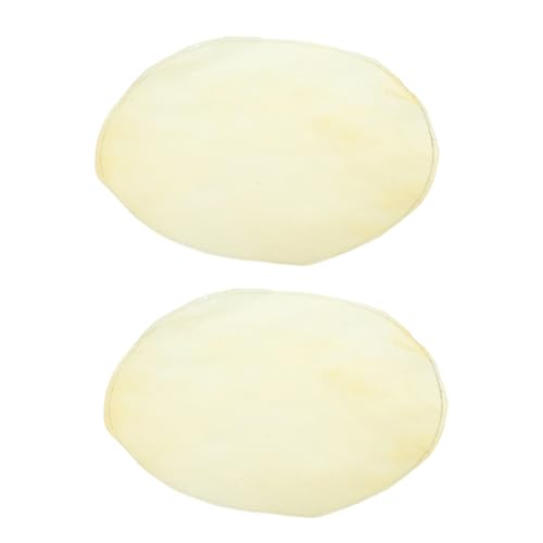 ifundom African Drum Accessories 2 Pack Genuine Goat Skin Drum Durable and Lightweight