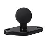 iSaddle 1 Inch Ball Diamond Mount Base - Aluminum Alloy Industry-Standard AMPS Hole Pattern 1