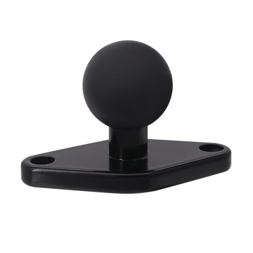 iSaddle 1 Inch Ball Diamond Mount Base - Aluminum Alloy Industry-Standard AMPS Hole Pattern 1
