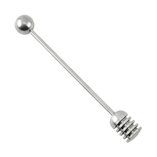 JECOMPRIS Honey Stir Wands Stainless Steel Honey Stirring Rods Metal for Viscous Substances