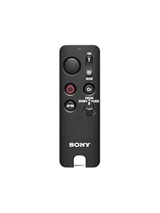 Sony RMT-VP2 | Kabellose Bluetooth-Fernbedienung – kompatibel mit Sony Alpha Kameras – für präzise Foto- & Videoaufnahmen, Fokussteuerung & kabelloses Auslösen