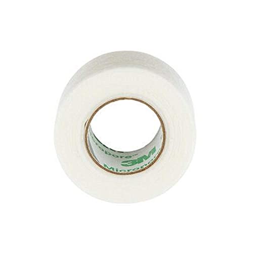 Micropore 3M Tape Surgical Hypoallergenic Paper White 1" X 10Yd 6/Rolls #TOP10