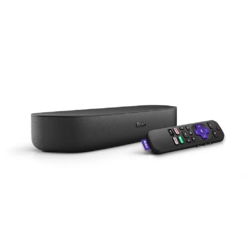 ROKU 9102EU Streambar Media Player and Soundbar schwarz