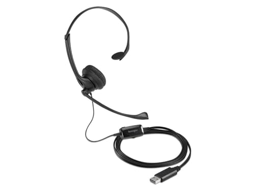 Casque Mono USB avec Ctrl en Ligne K pour appel de bureau
