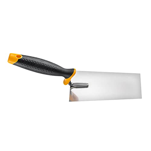 HARDY Llana Niveladora 2k Serie * 28 *Para Capas de Esmalte Herramientas de Pegamento de Yeso Mango Construcción de Madera Renovación Restauración Espátula Para Aplicar Yeso Tamaño 12x8 cm
