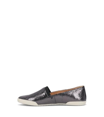 Image of Frye Melanie Slip On Shoes for Women Crafted from Premium Leather with Rubber Toe Bumpers and Soles, Leather Lining, and Removable Footbeds - 1 inch Outsole