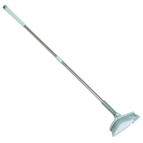 HEMOTON Swimming Pool Cleaning Brush with Long Handle Hard Bristle Floor Scrubber for Wall Tile Floor Cleaning Durable Sturdy Design for Wet Dry Use Nordic