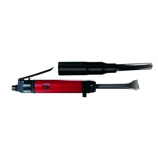 Chicago Pneumatic CP7120 Air Powered Adjustable Needle Scaler and Chisel, 4,600 BPM