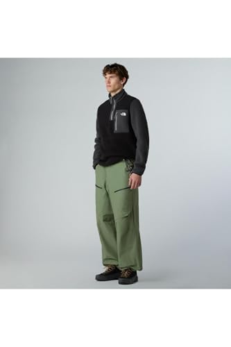 The North Face Yumiori Quarter Zip Jacket, Blk/Asphalt Gy/Monument Gy, XL - image 3