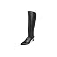 Black Leather Extra Wide Calf