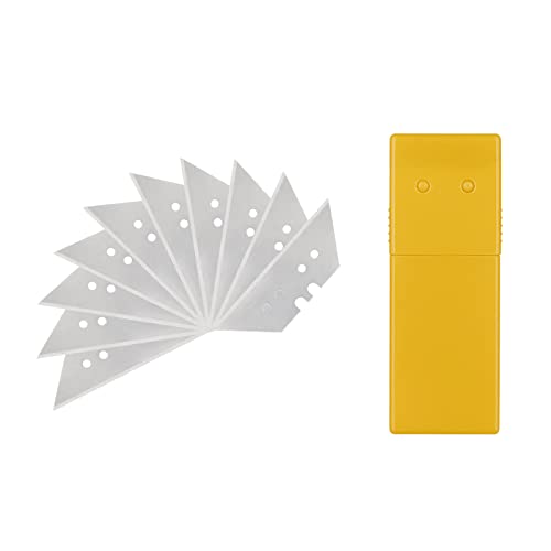 Image of OKNIFE Utility Knife Blades 10 Pack - Compatible with Otacle U1 & U1 Pro Series and Most Utility Knives, Ultra Sharp Durable SK2 Steel for Heavy-Duty Cutting Tasks