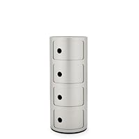 Amazon｜Kartell コンポニビリ3 ホワイト φ32/H58.5cm SFNT