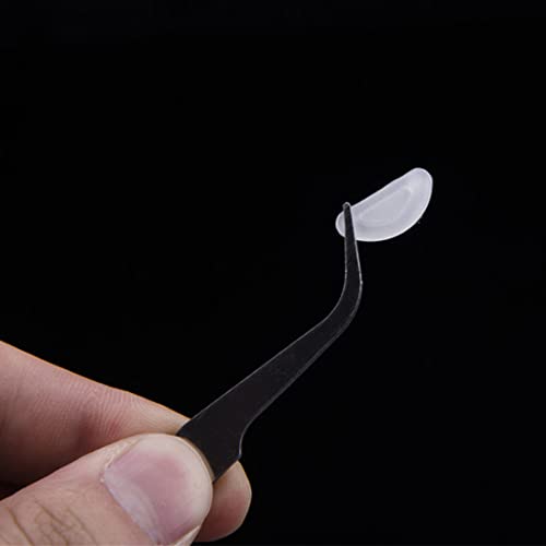 Androxeda 15 Paires Plaquettes de Nez en Silicone Antidérapant Coussinets de Nez Adhésif pour Lunettes Lunettes de Soleil Spectacles (Transparent) - Image 4