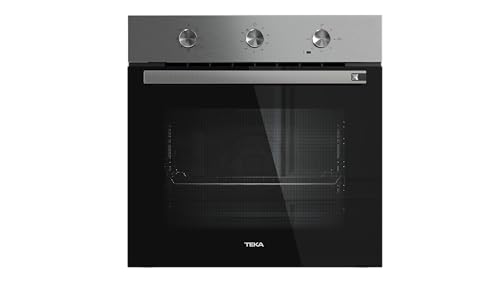 TEKA Horno Multifunción 60cm, Limpieza HydroClean ECO, 6 Funciones de Cocción, Guías Telescópicas Plus Extension, Clase A+, Modelo NEO HSB 6150 SS