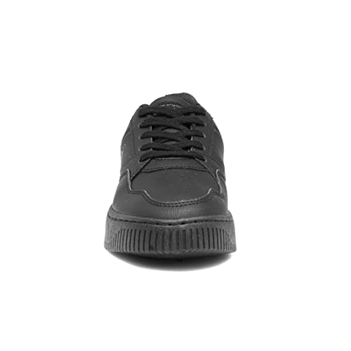 Penguin Boys Squadron Junior Casual Trainers Sneakers Black 23