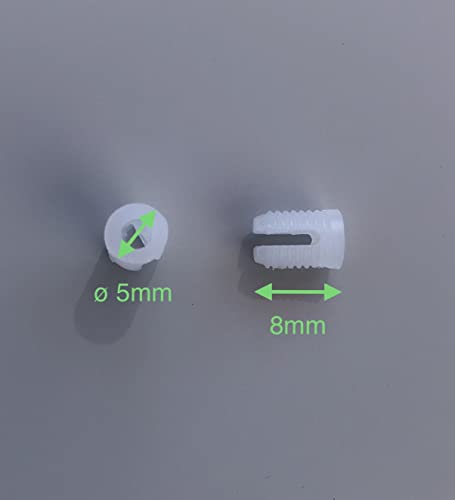 Image of NELI dowels, o 5 mm, Length 8 mm, Expansion dowels, Expansion Sleeve, Plastic dowels, 50 Pieces