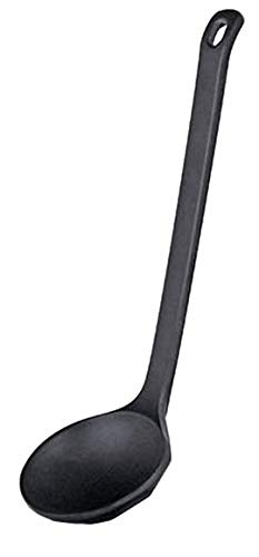 Happy Sales HSSP-MHXGLD Japanese Style 8.25 Inch Long Handle Soup Spoon Ramen Ladle Spoon cover