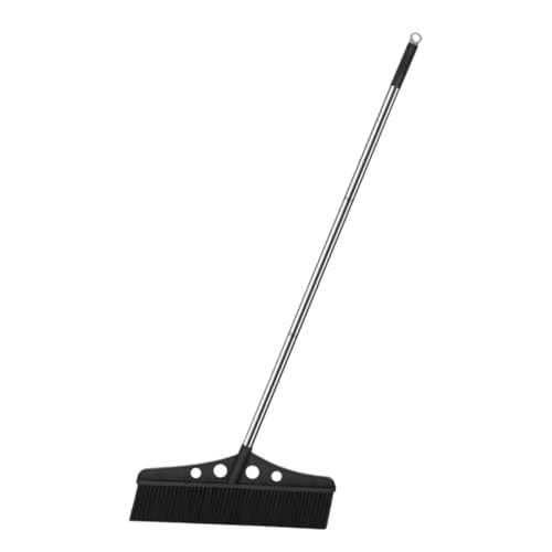 minkissy Wide Outdoor Broom with Ergonomic Handle Heavy Duty Detachable Sweeper for Efficient Cleaning of Gardens Warehouses and Patios Versatile Angle Broom for Concrete and Surfaces