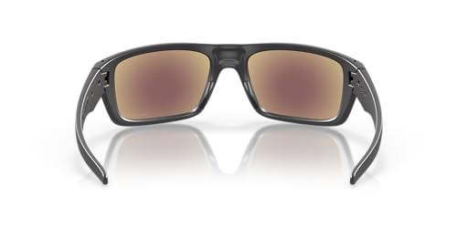 Image of Oakley Man Sunglasses Matte Dark Grey Frame, Prizm Sapphire Polarized Lenses, 61MM