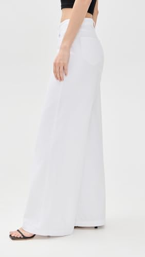 L'AGENCE Women's Quincy Wide Leg Jeans4