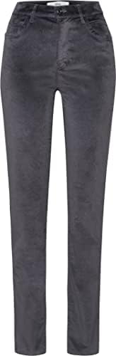 Raphaela By Brax Slim fit corduroy broek met elastische band, model