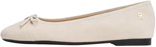 Ballerines Tommy Hilfiger en daim pour femme avec bout renforcé