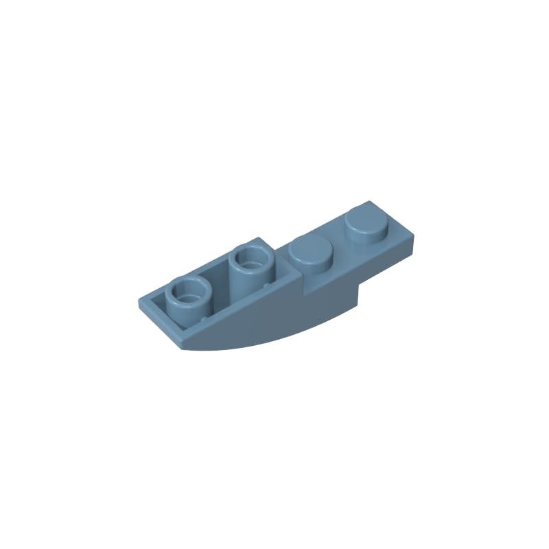 XYEIUGO 13547 Arched Brick Slope Curved 4x1 Inverted, Sand Blue, 50 PCS โ image 1