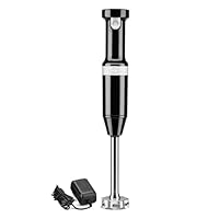 KitchenAid Cordless Variable Speed Hand Blender - KHBBV53, Onyx Black