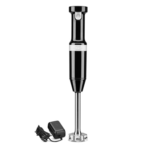 KitchenAid Cordless Variable Speed Hand Blender, KHBBV53OB